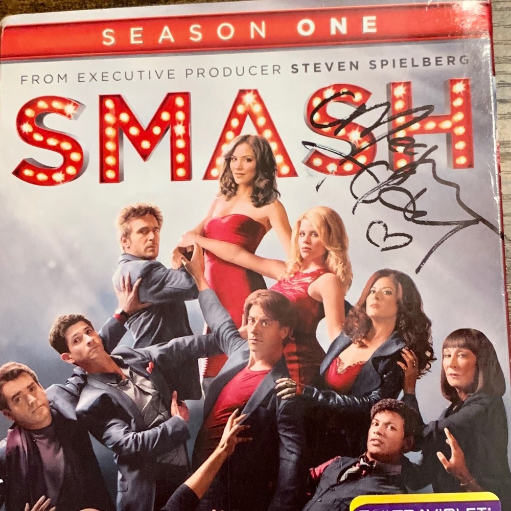 Megan Hilty Autographed DVD SMASH Season One